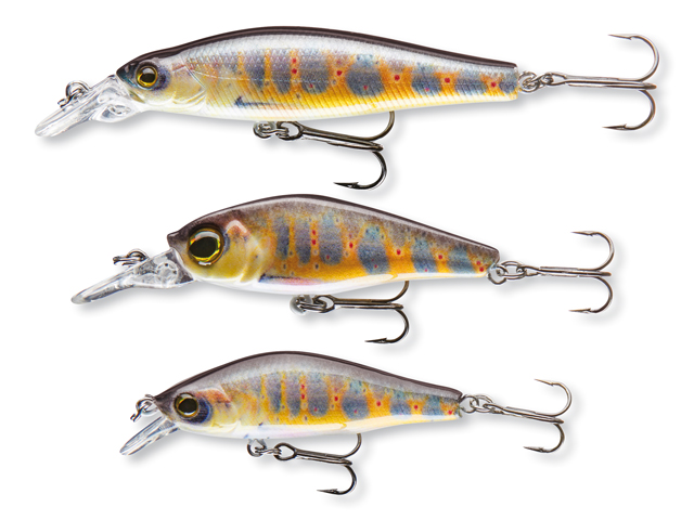 CORMORAN "Baby Brown Trout Design" Lure Set 5.0/5.5/6.5cm 3Stk.