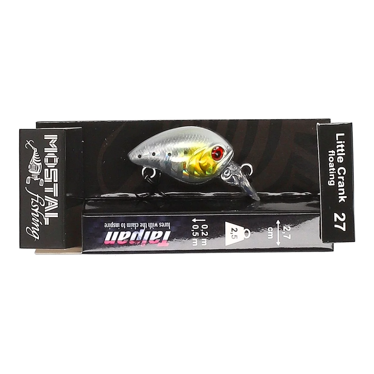 TAIPAN Little Crank Pearl Shiner 27mm