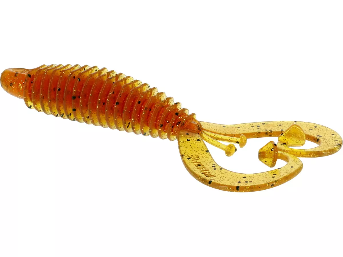 WESTIN RingCraw Curltail 9cm 6g Motoroil Pepper 5pcs