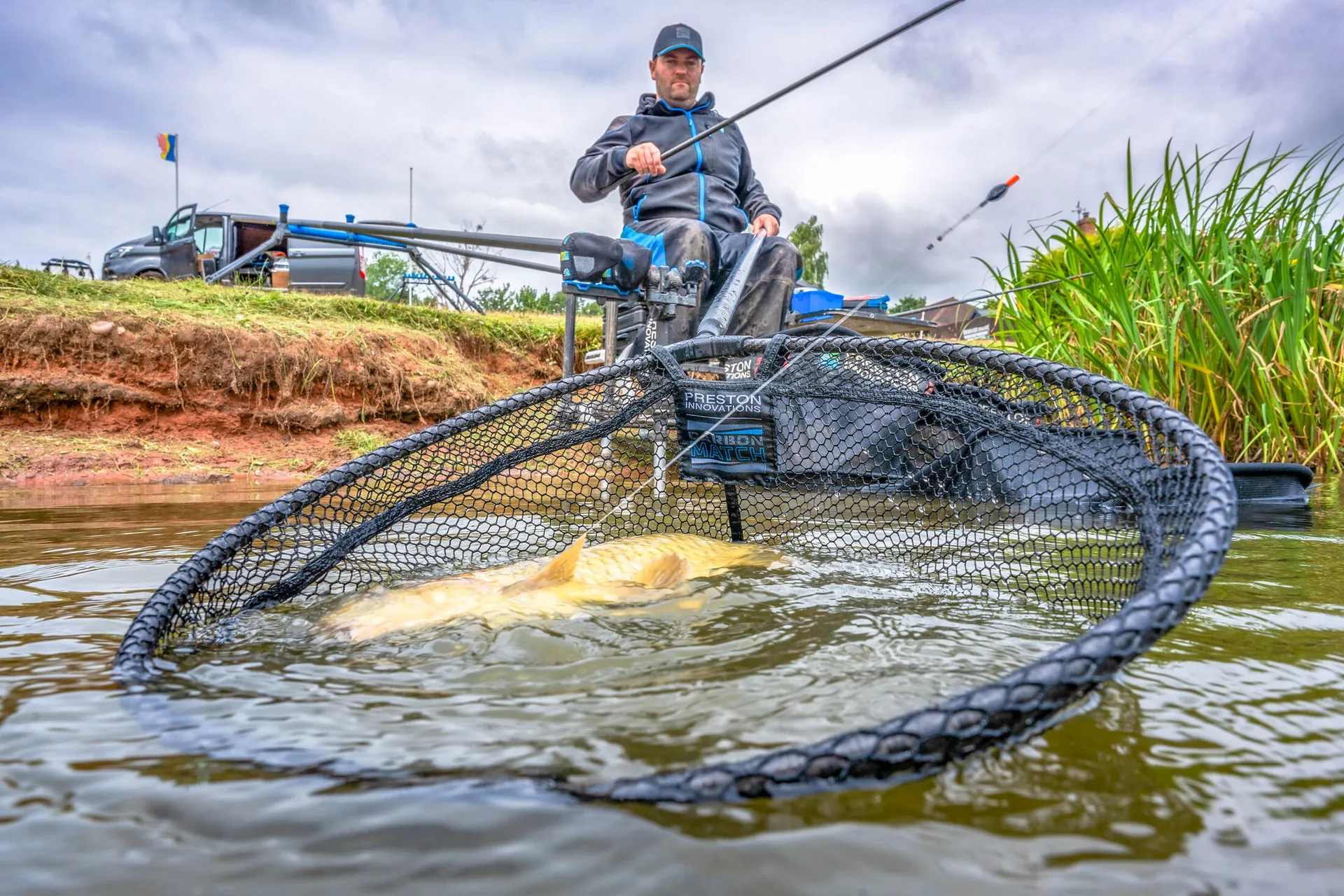 PRESTON Carbon Match Landing Net 18" weitere Ansicht