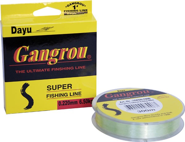 Eft Gangrou 0,127mm 1,95kg 300m, monofile Angelschnur, mono line