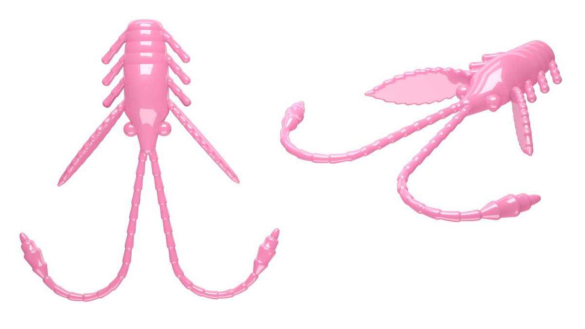 LIBRA LURES Pro Nymph 18 Cheese 040-black 15st, Forellenköder, schwimmend und aromatisiert — 1.80 Bubblegum Krill
