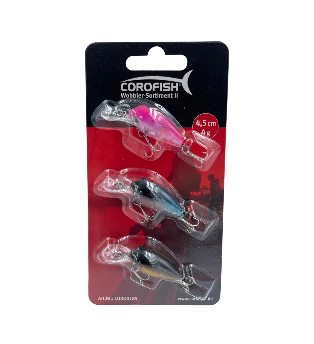 COROFISH Wobbler Sortiment 4,5cm 3st