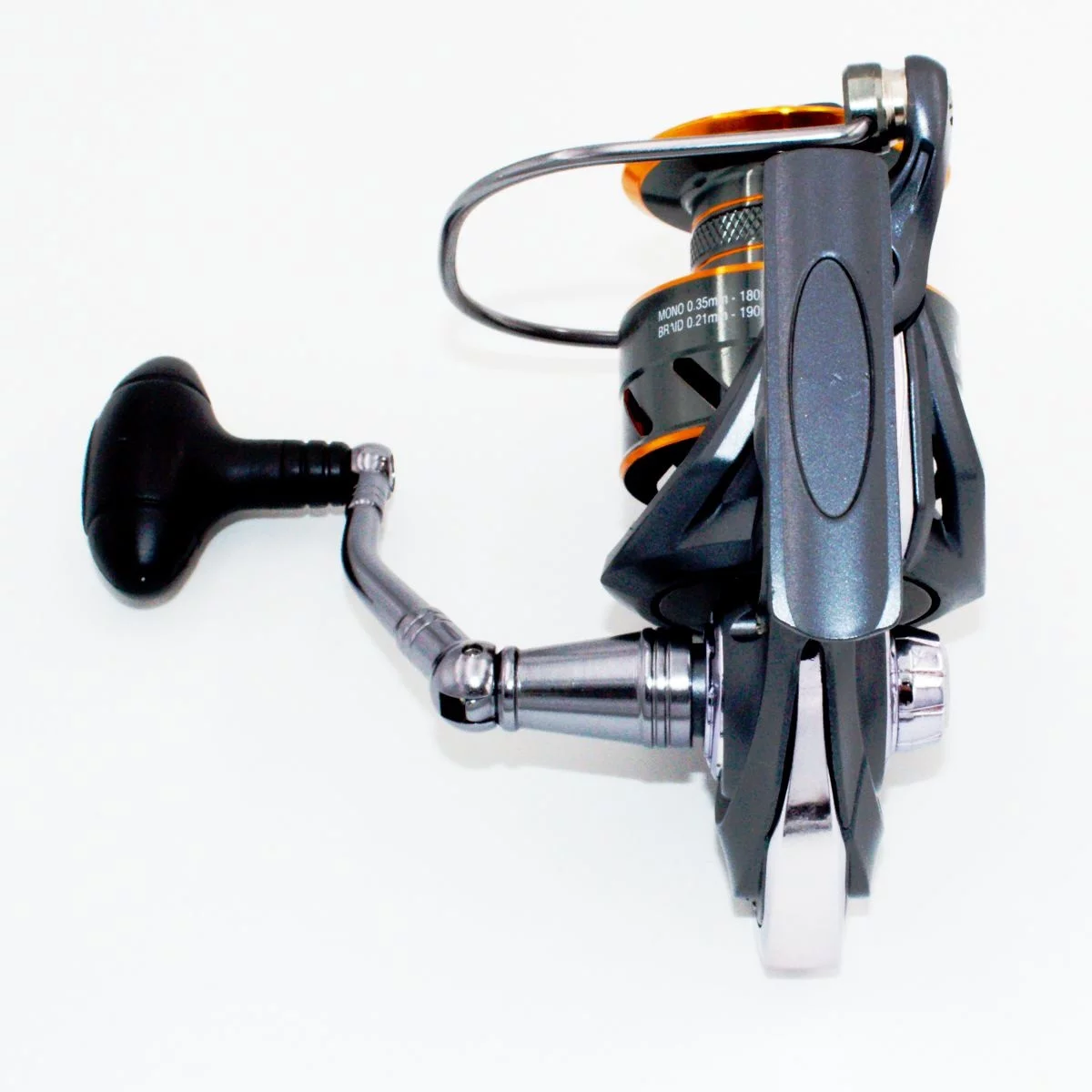 JAMES COOK Alu Pro 3500, Spinnrolle Süßwasser und Salzwasser geeignet.