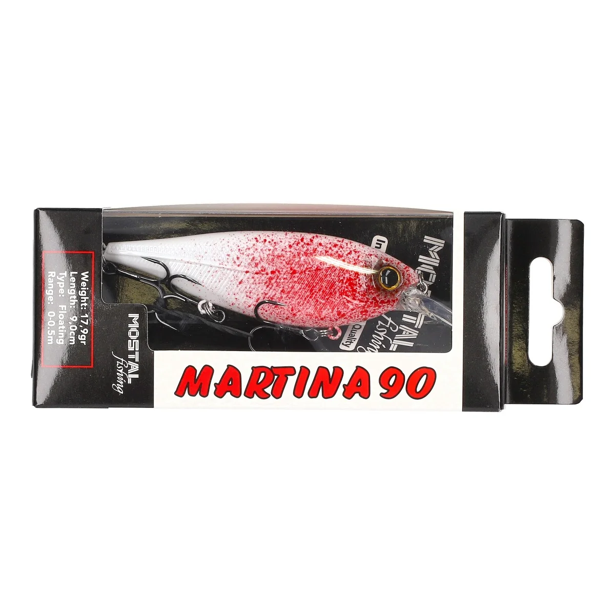 MOSTAL Martina 90 Red Head floating
