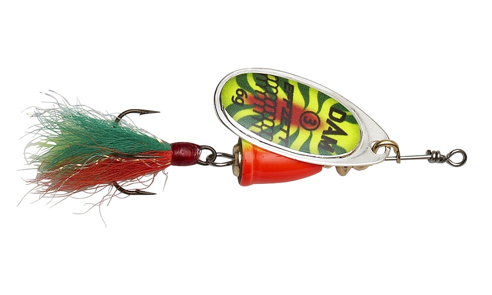 DAM EFFZETT Executor Spinner Dressed 2 Fire Shark 4.00g DAM EFFZETT Executor Spinner Dressed 2 Fire Shark 4.00g