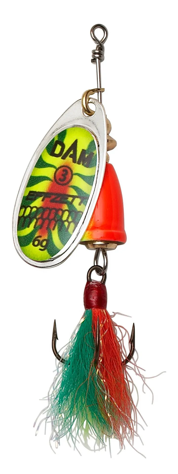 DAM EXECUTOR DRESSED SPINNER 3 6G S FIRESH Hard Bait