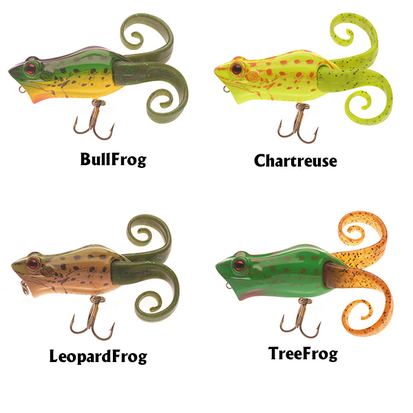 BERKLEY Frenzy Power Pop Frog BERKLEY Frenzy Power Pop Frog