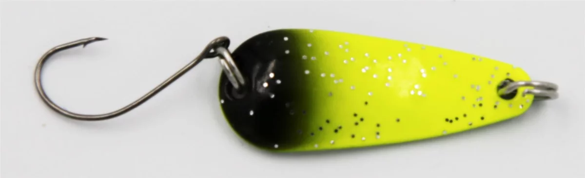 perl-yellow black glitter