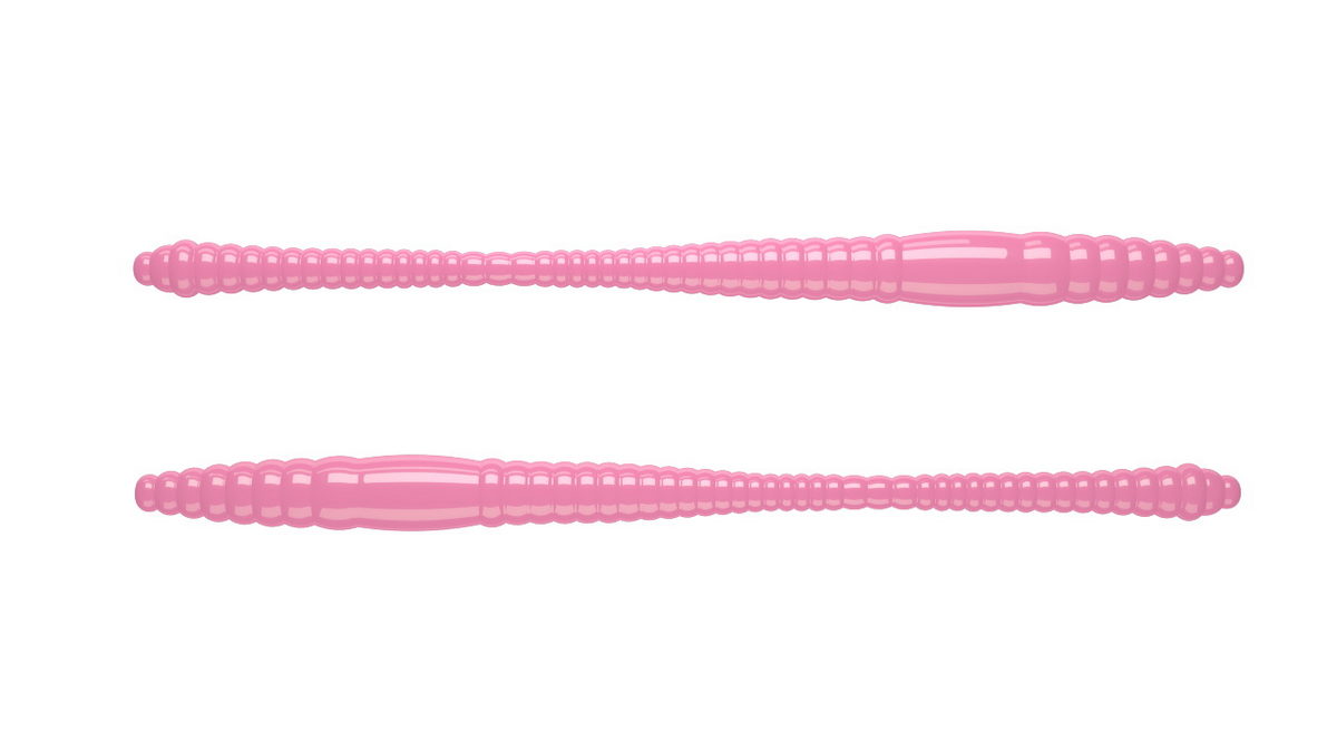 LIBRA LURES Dying Worm 80 Cheese 038-brown 12st, Forellenköder, schwimmend und aromatisiert — 7.00 Bubblegum Exotic Fruits