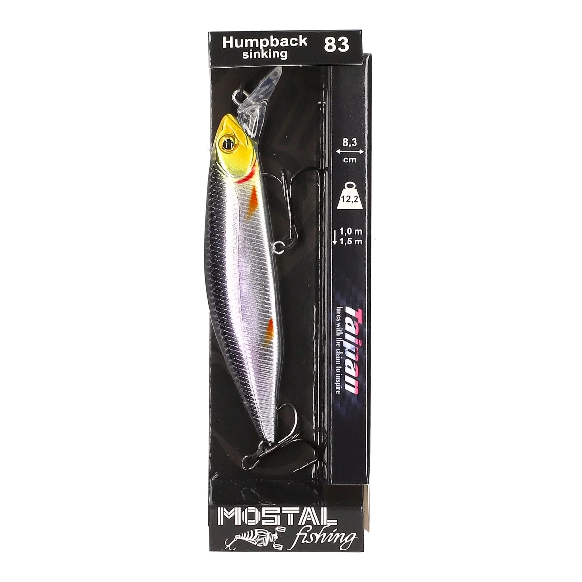 TAIPAN Humpback Natural Shad 83mm