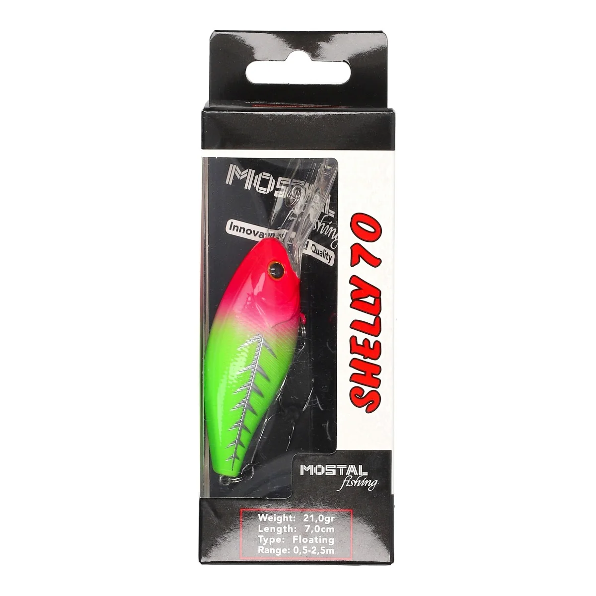 MOSTAL Shelly 70 Crazy Shad floating