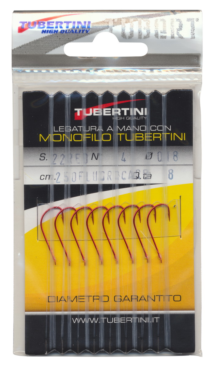 Tubertini Serie 22 Bienemadenhaken gebunden Tubertini Serie 22 Bienemadenhaken gebunden