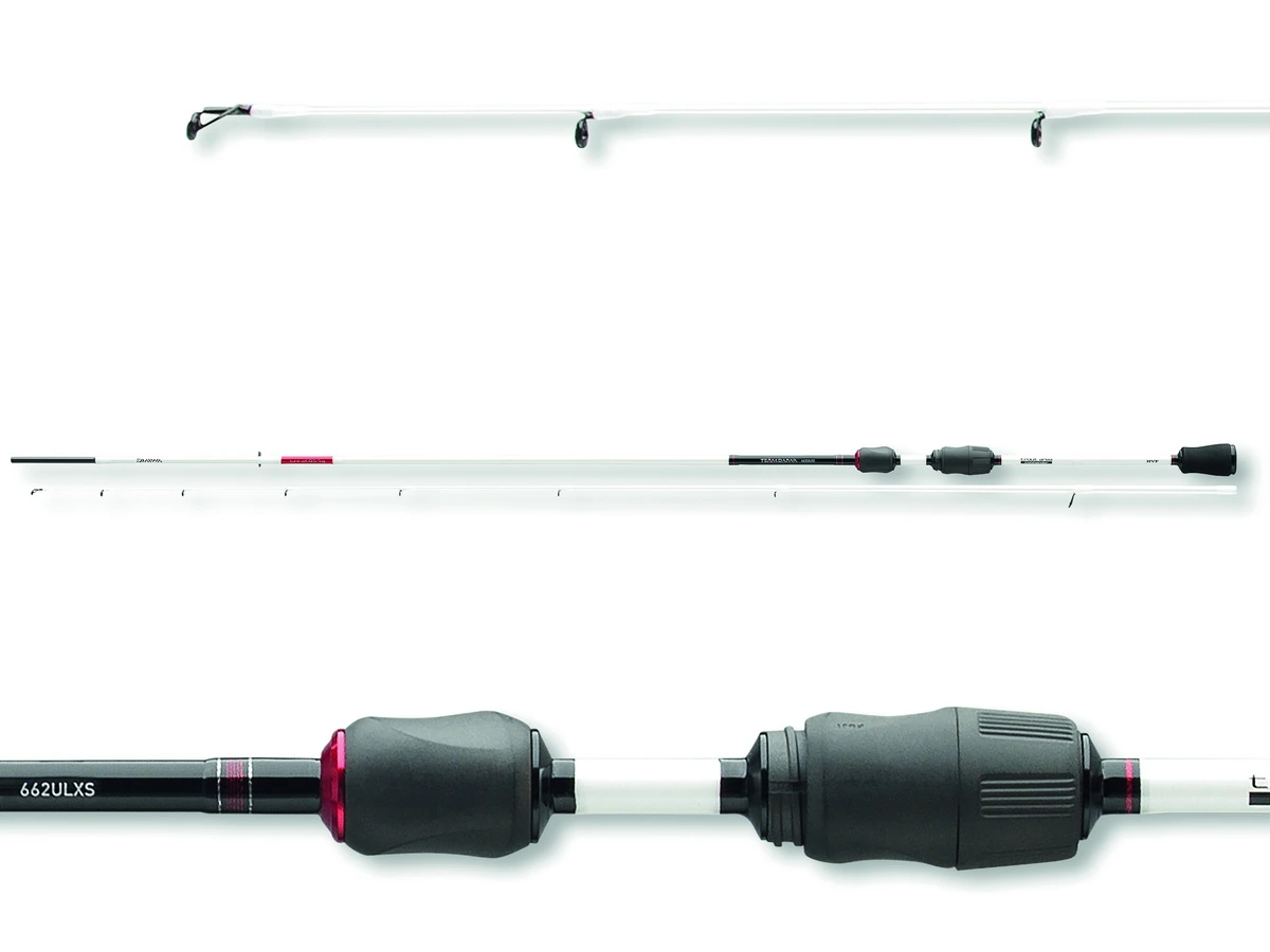 DAIWA TD Trout Area Com. 2.10m 0.5-5g Combo mit 20 Exceler LT 1000 Detailansicht