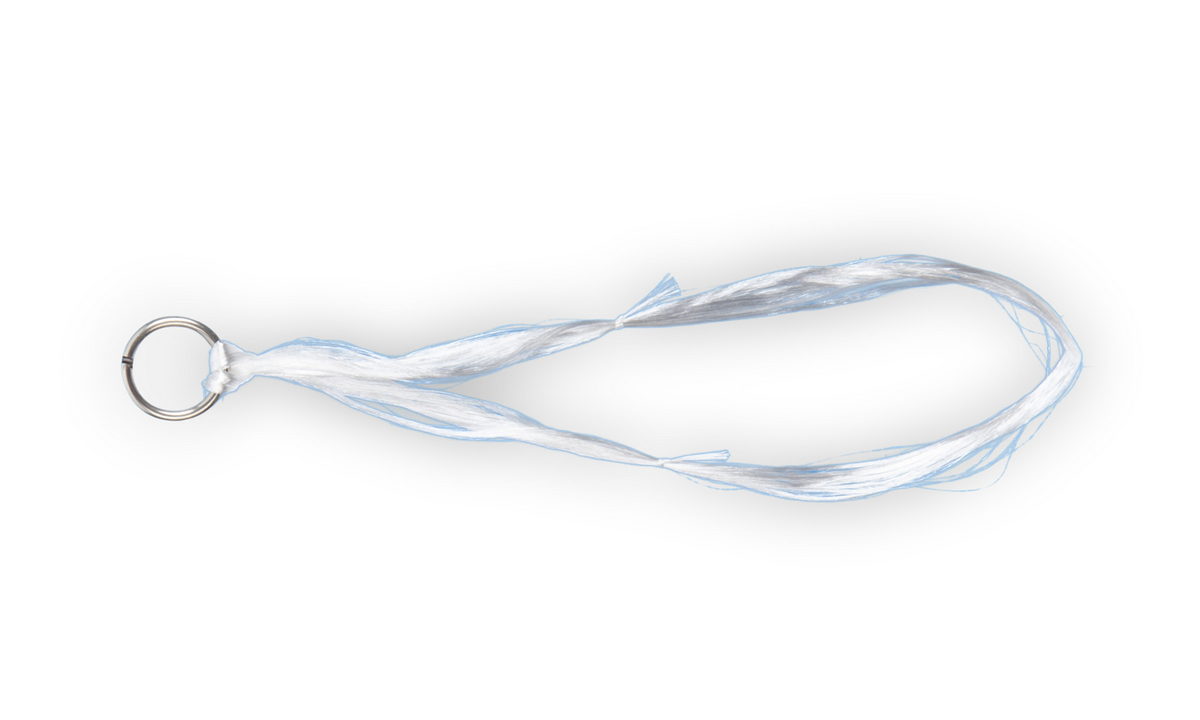 AQUANTIC Hornhecht-Seide weiß 10 Stk. AQUANTIC Hornhecht-Seide weiß 10 Stk.