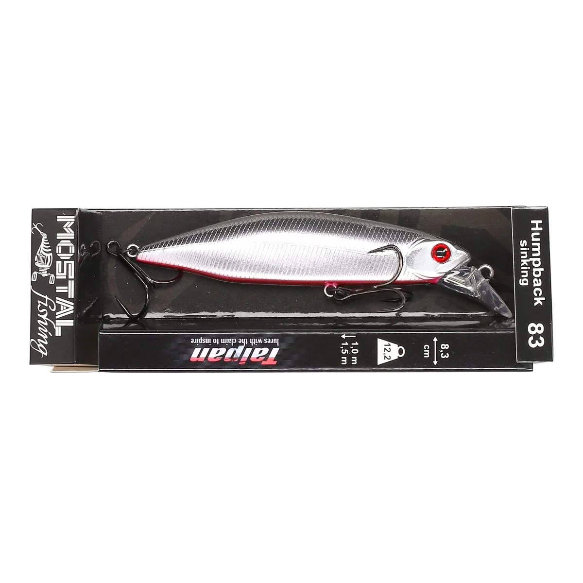 TAIPAN Humpback Chrome Pink 83mm