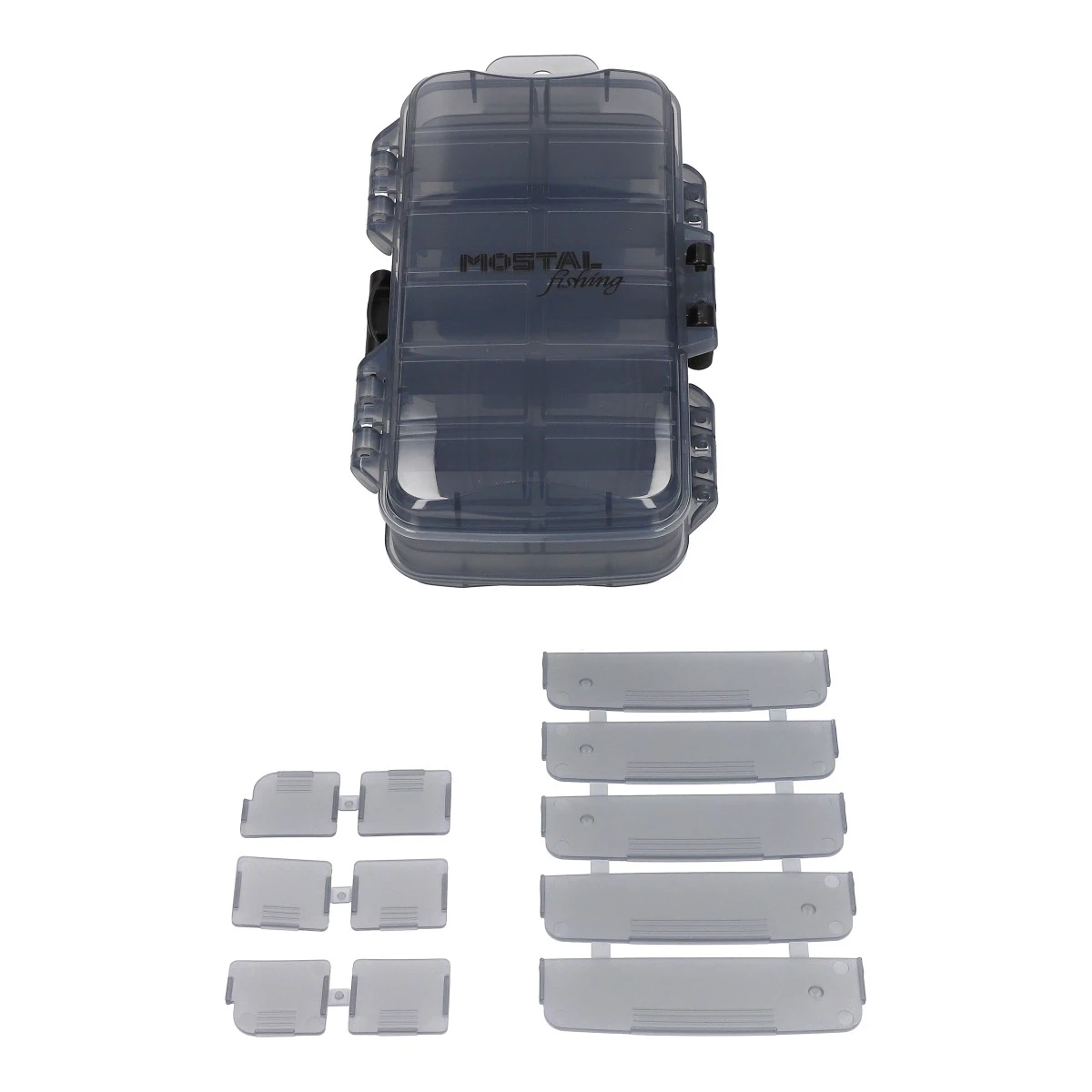 MOSTAL Tackle Box Double 21 x 13 x 6,1