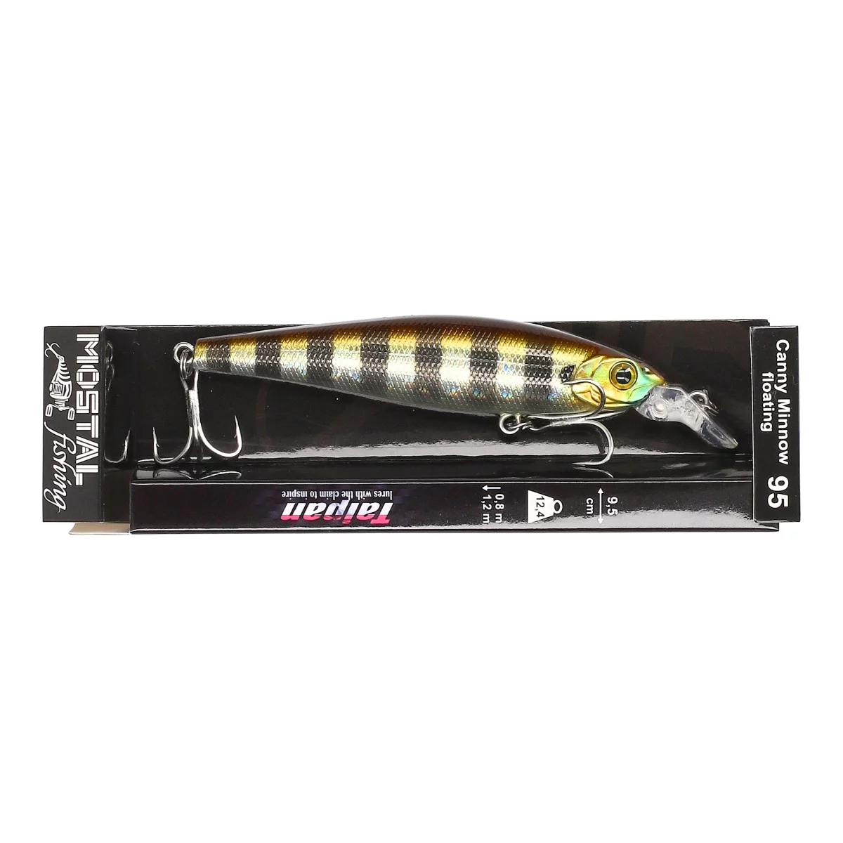 TAIPAN Canny Minnow US Perch 80mm