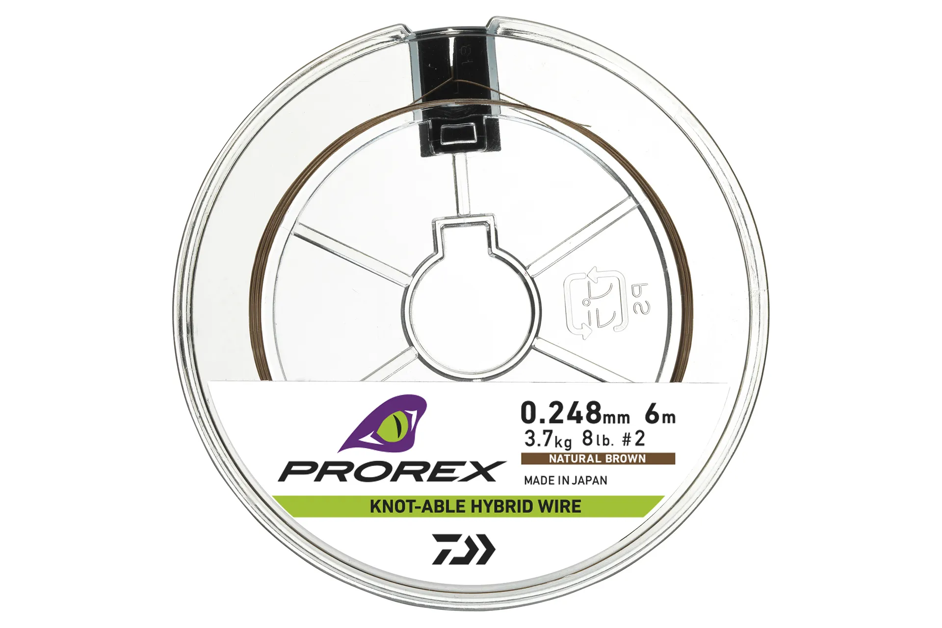 Daiwa Prorex Hybrid Knotable Wire PX HKW 6m-5.4kg Fluorocarbon Schnur Ansicht 2
