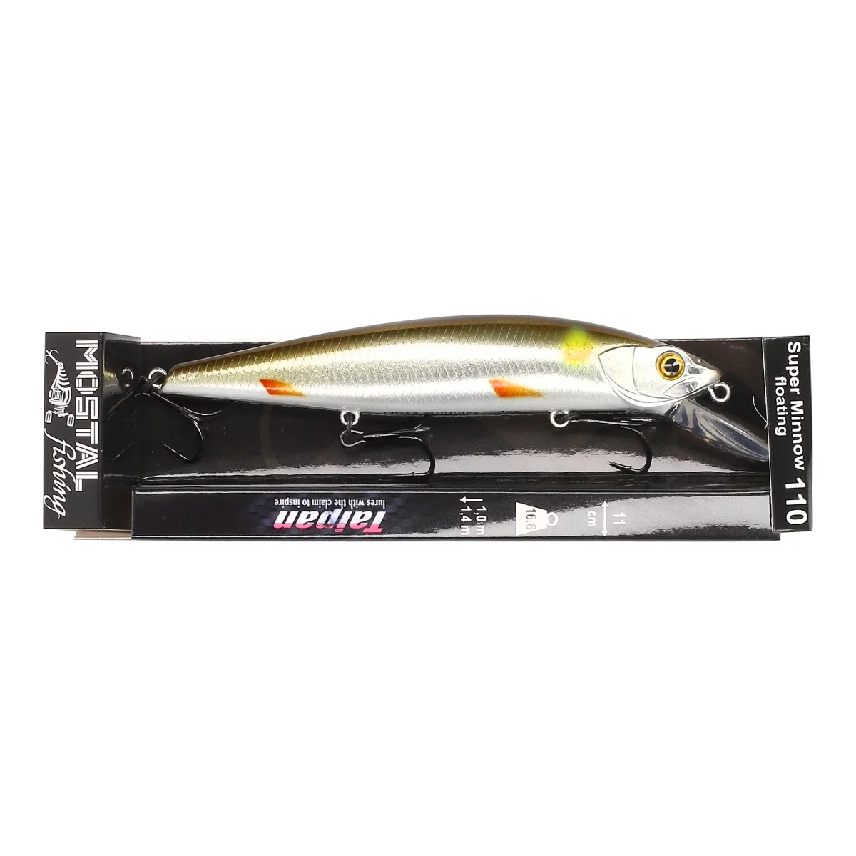 TAIPAN Super Minnow Ayu Metallic 110mm