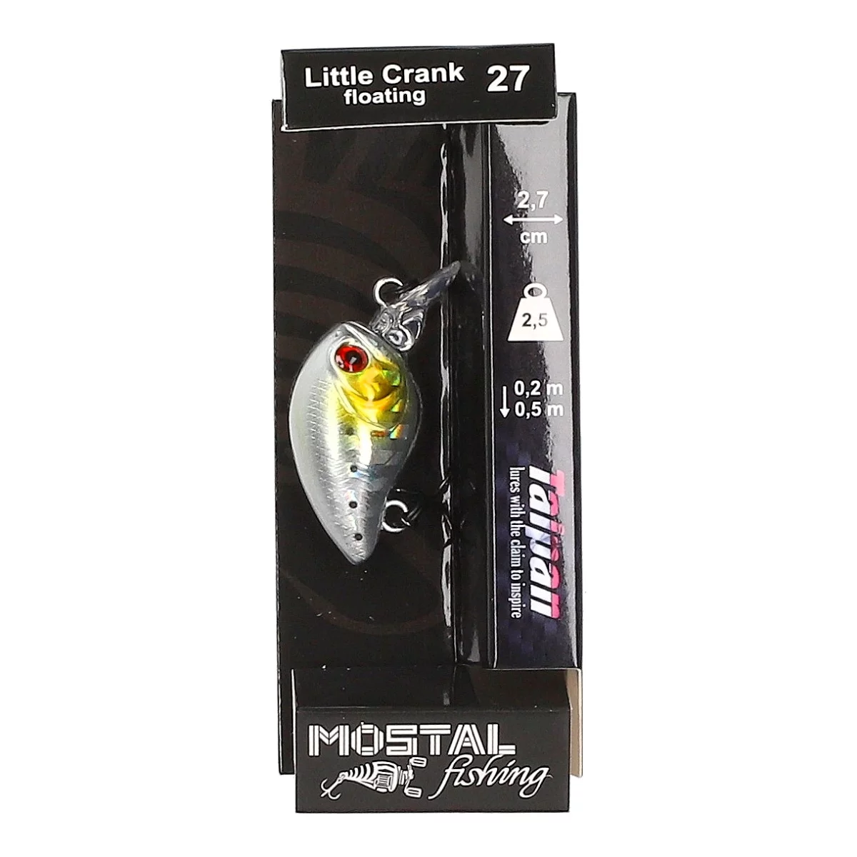 TAIPAN Little Crank Pearl Shiner 27mm