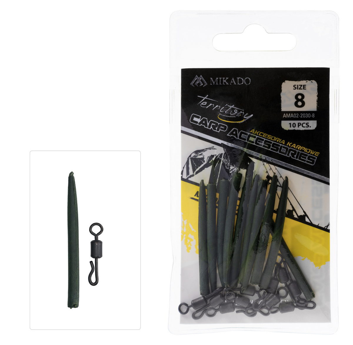 MIKADO Anti-Tangle Quick Change Wirbel 8 - 10st MIKADO Anti-Tangle Quick Change Wirbel 8 - 10st