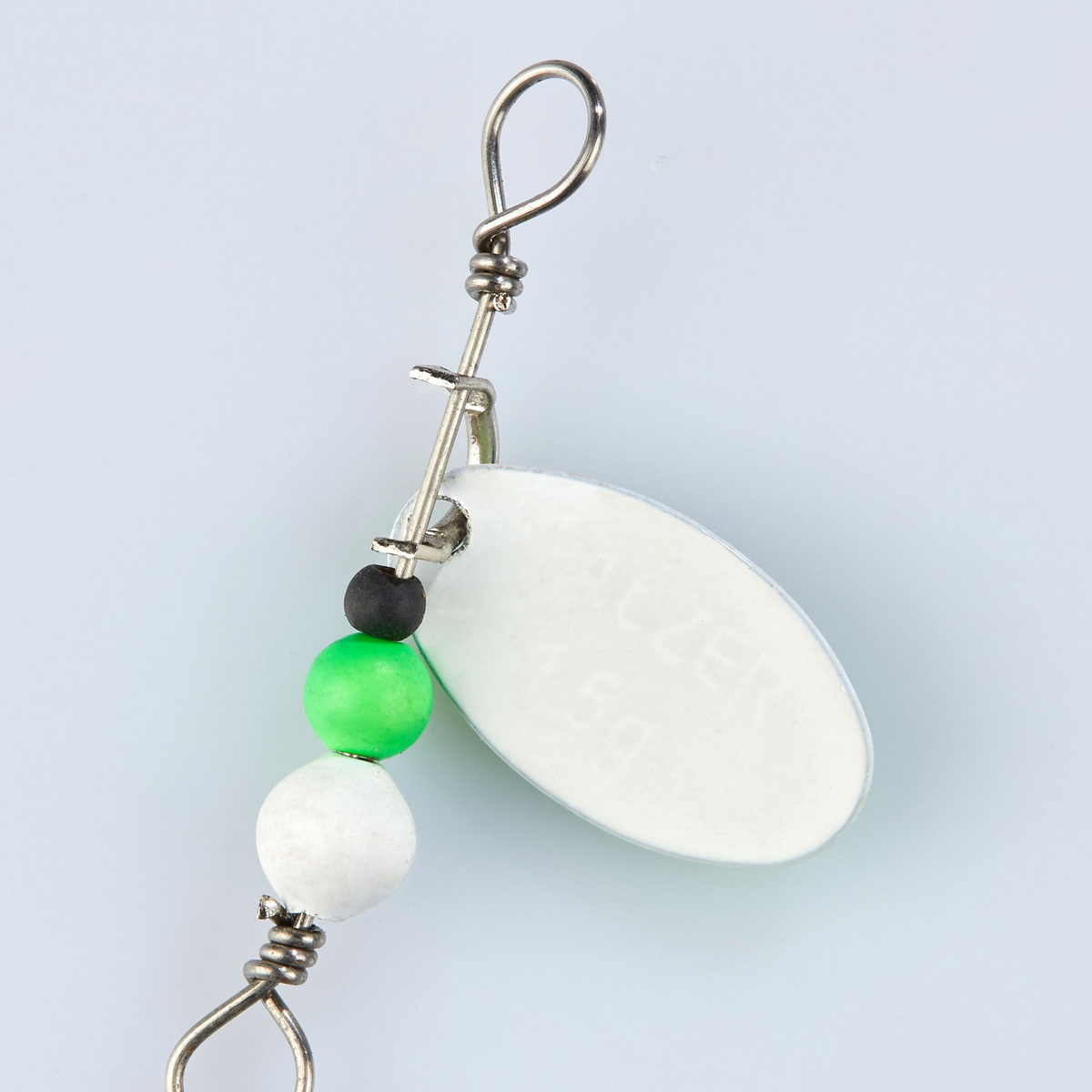 BALZER Trout Attack Micro Spinner UV grün-weiß 3,5cm 1g