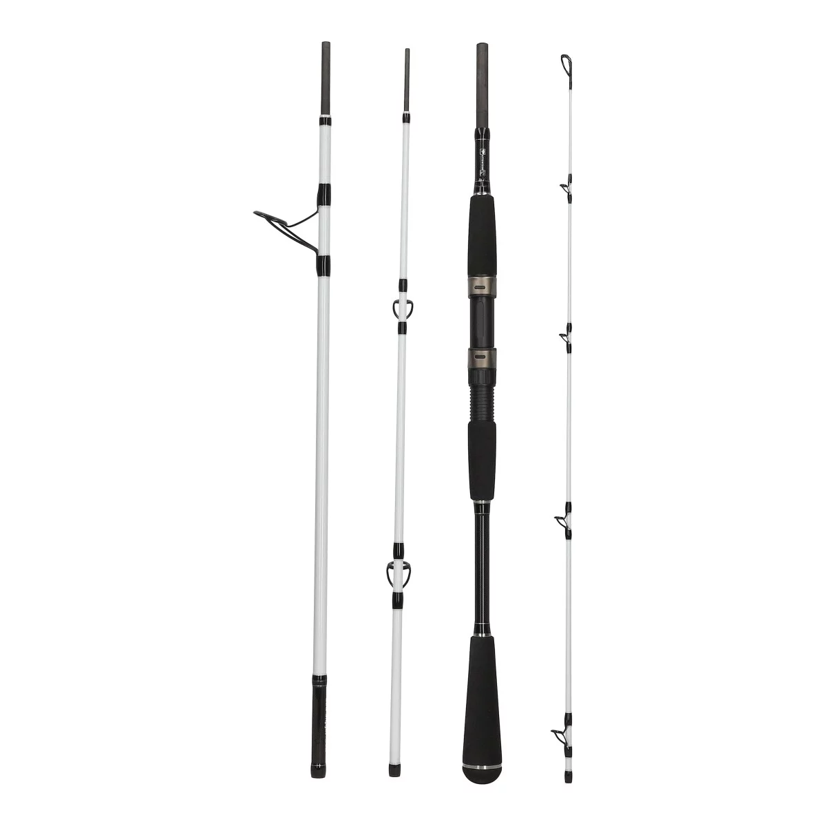 James Cook Sea Jigger 2,40m 4pcs 60-300g Combo mit Seafisher 5000 Braid Detailansicht