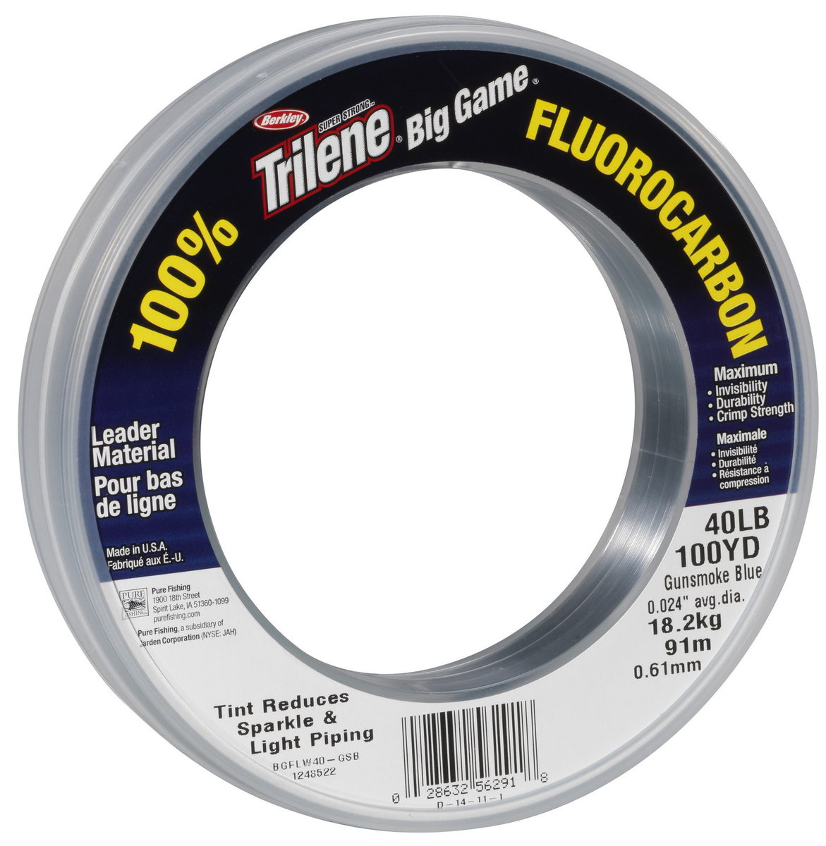 BERKLEY Big Game Fluorocarbon Leaders BERKLEY Big Game Fluorocarbon Leaders
