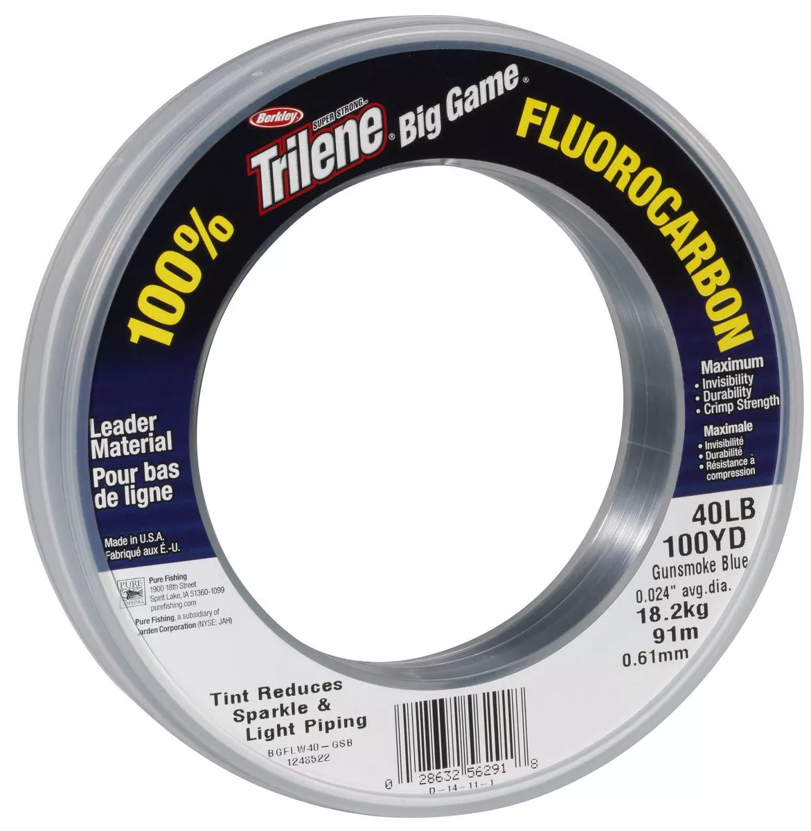 BERKLEY Big Game Fluorocarbon Leaders