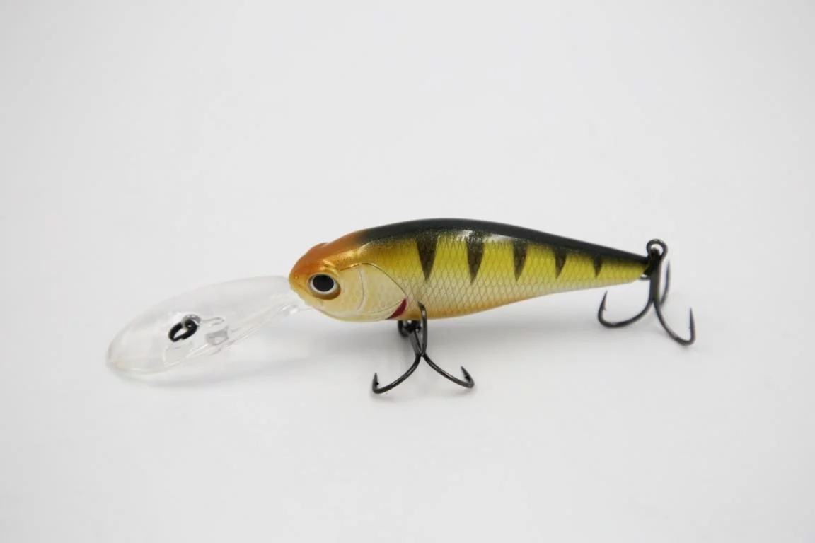 TAIPAN Diving Shad Chrome Black 62mm — 7.50 Perch