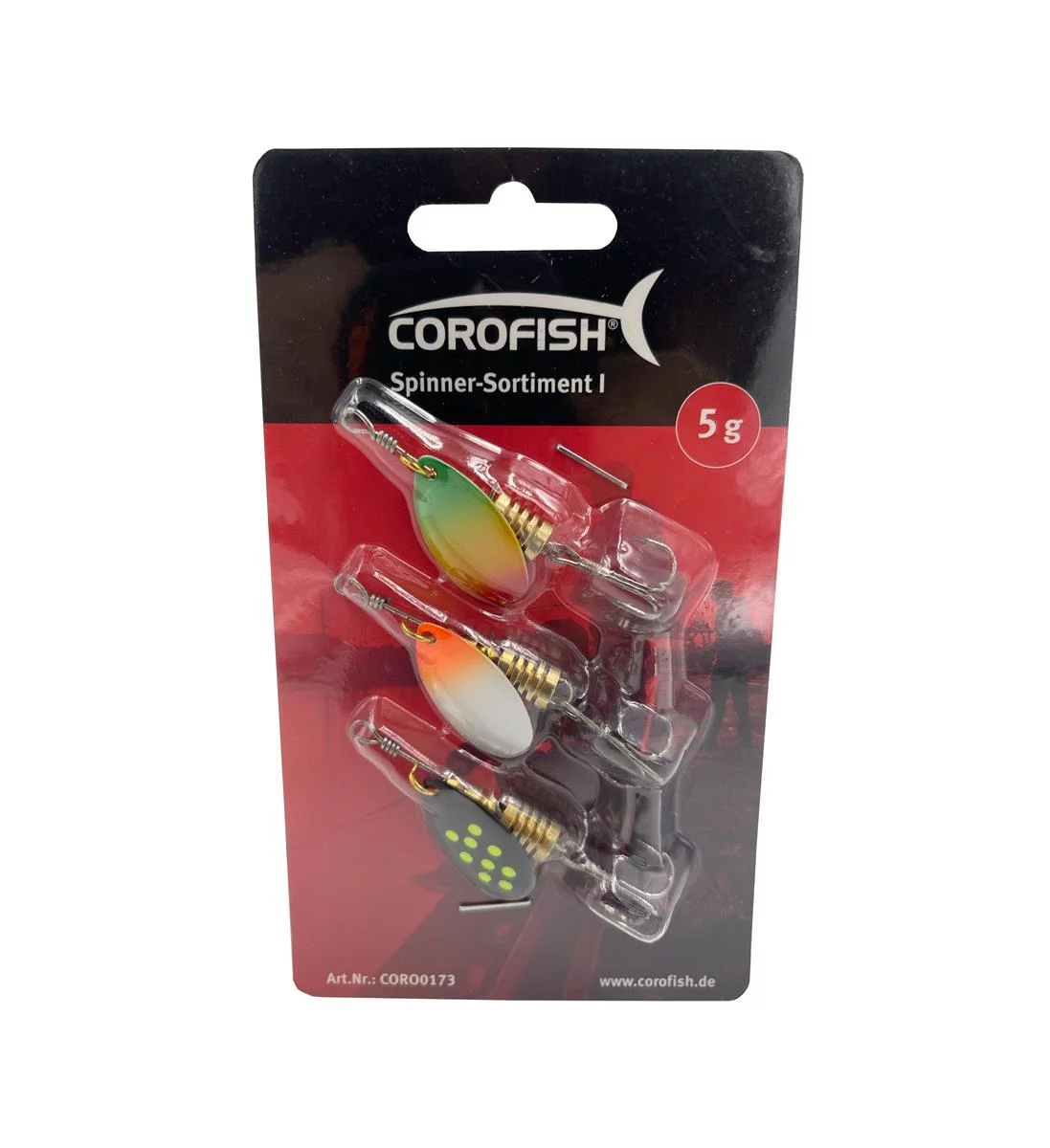 COROFISH Spinner Sortiment 5g 3st
