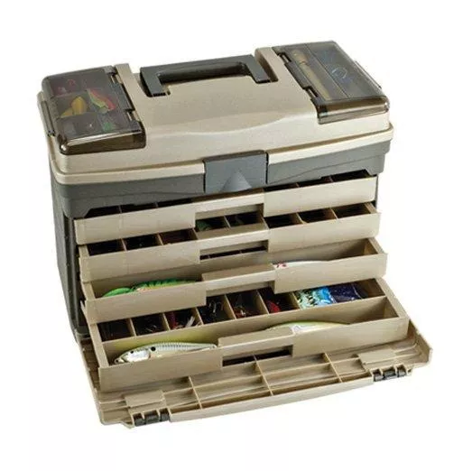 PLANO Guide Series 757 Drawer Tackle Box Graphite/Sandstone