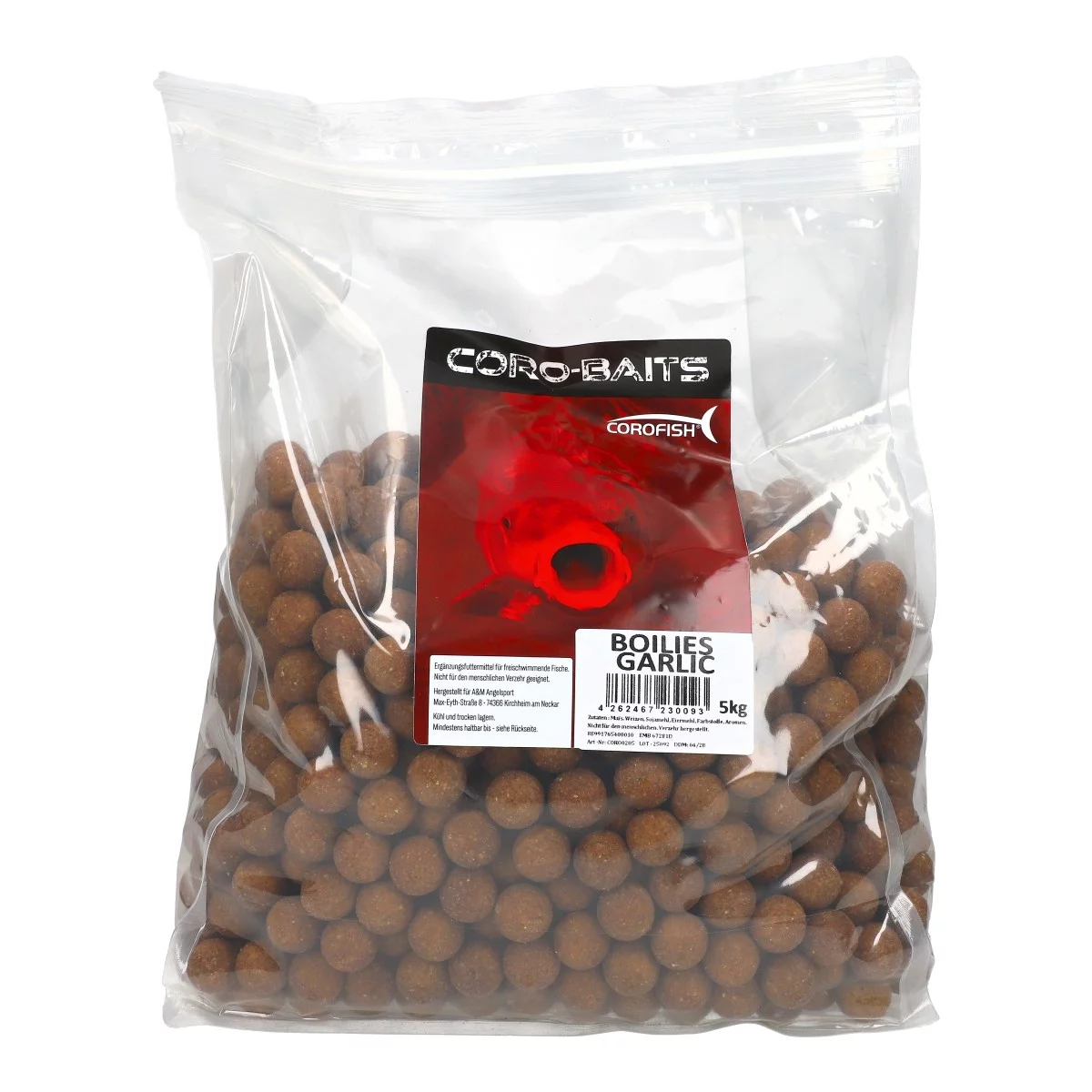 COROFISH Coro-Bait Boilies Kartoffel 5kg — 0.20 5000 Garlic