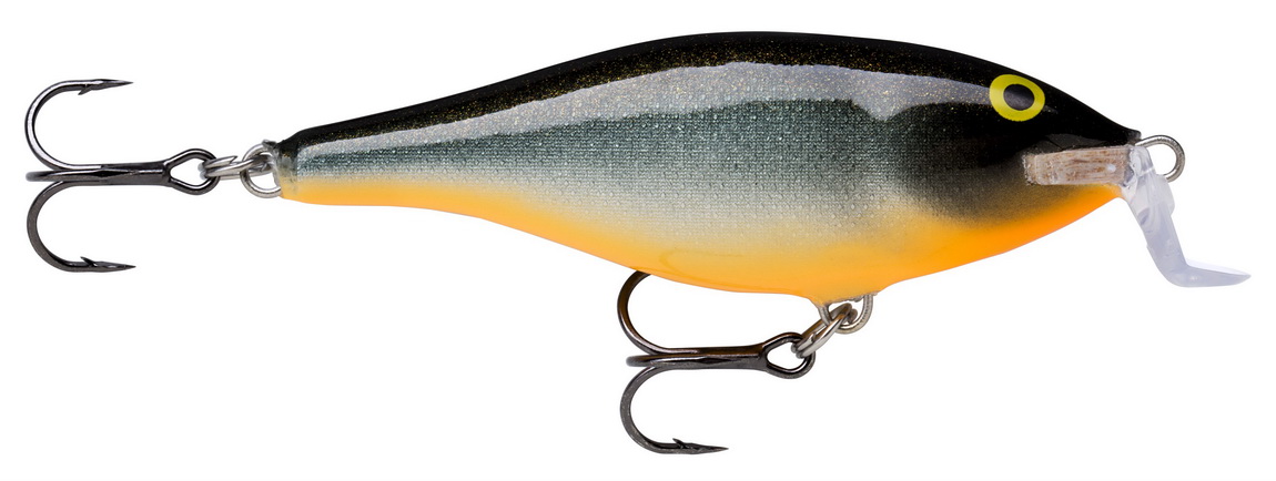 RAPALA Shallow Shad Rap 9cm Fire Perch — 9.00 HLW