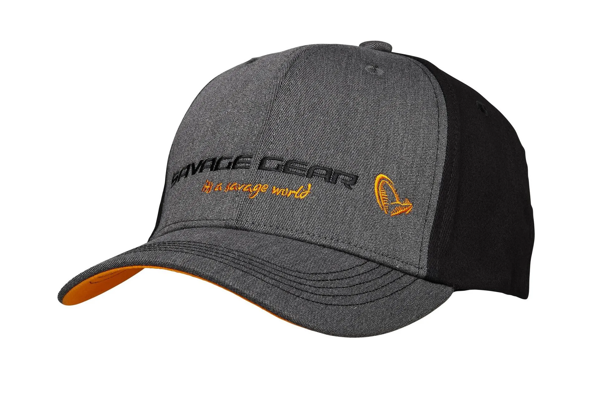 SAVAGE-GEAR Strike Cap Onesize Grey Melange/Black