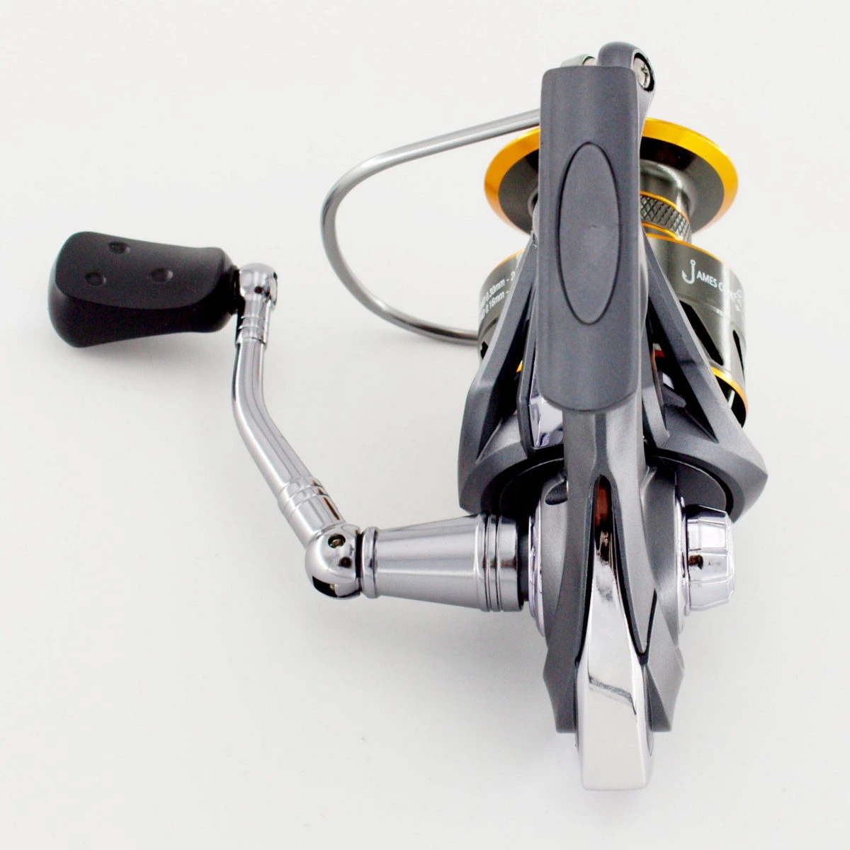 EFT Spin 25 2,40m Combo mit Alu Pro 2500 Rolle Seitenansicht