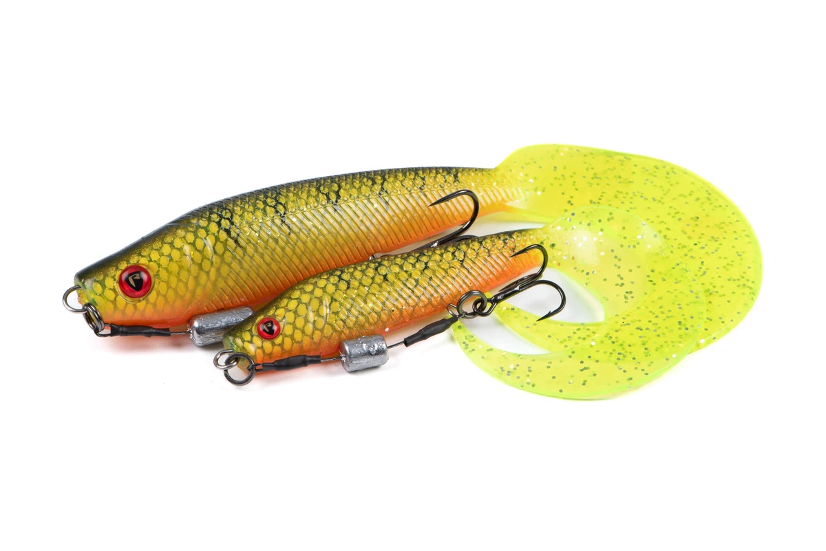FOX RAGE Pro Grub 12cm 4.7" loaded Natural Perch weitere Ansicht