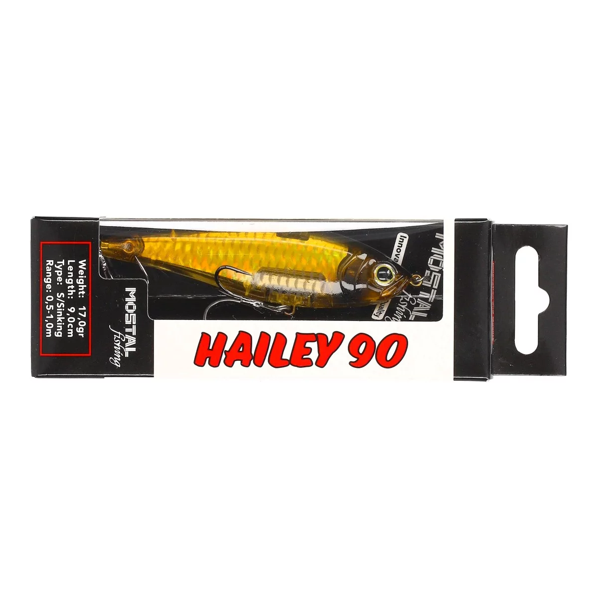 MOSTAL Hailey 90 | 17g | 0,5 – 1,0m | Slow Sinking Wobbler