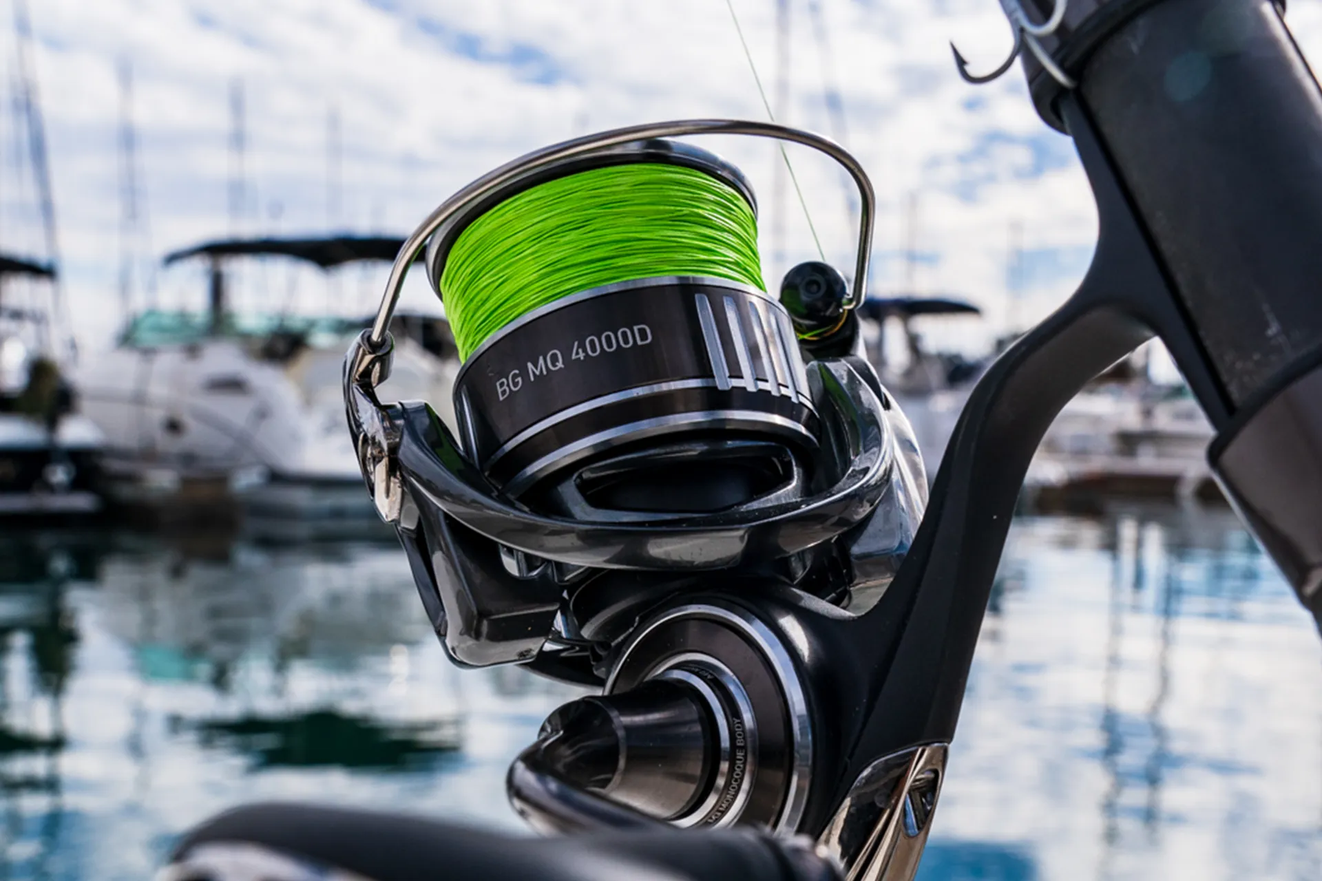 Daiwa 20 BG MQ 6000D-H Meeresrolle Ansicht 3
