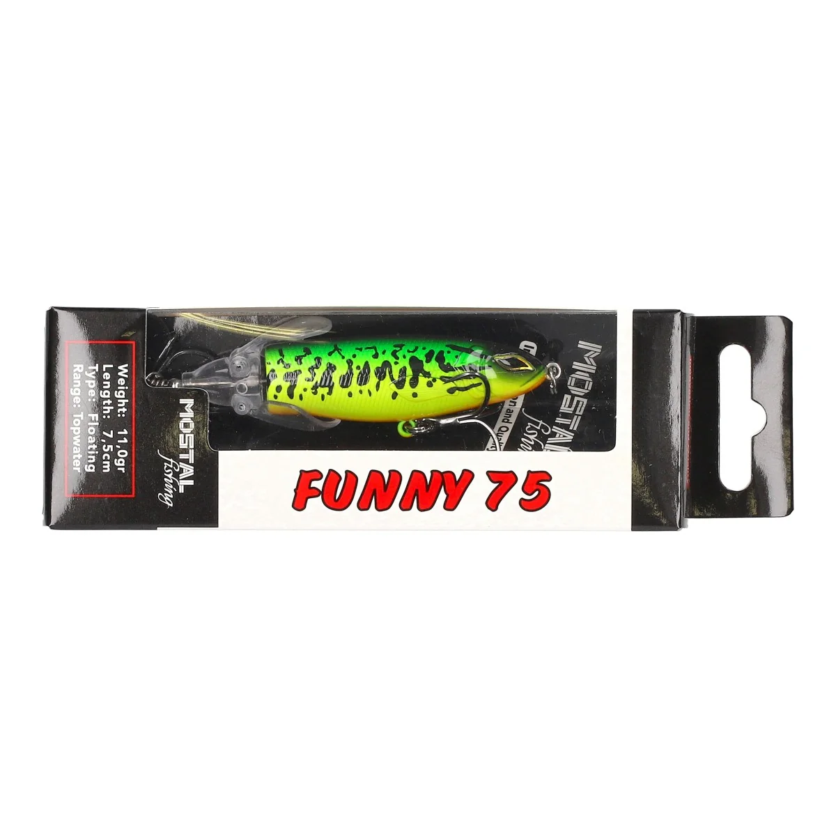 MOSTAL Funny 75 Fire Tiger floating
