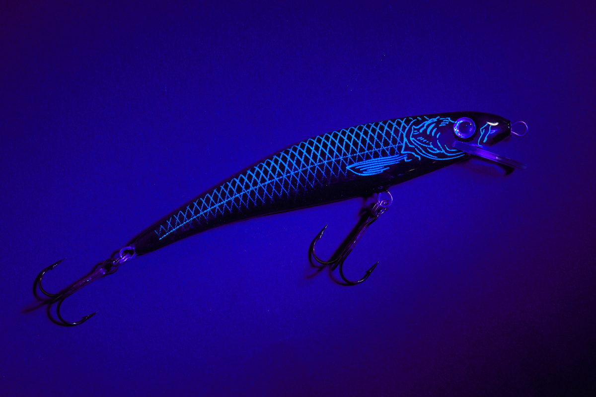 BALZER MK UV Booster Night Crawler 5cm