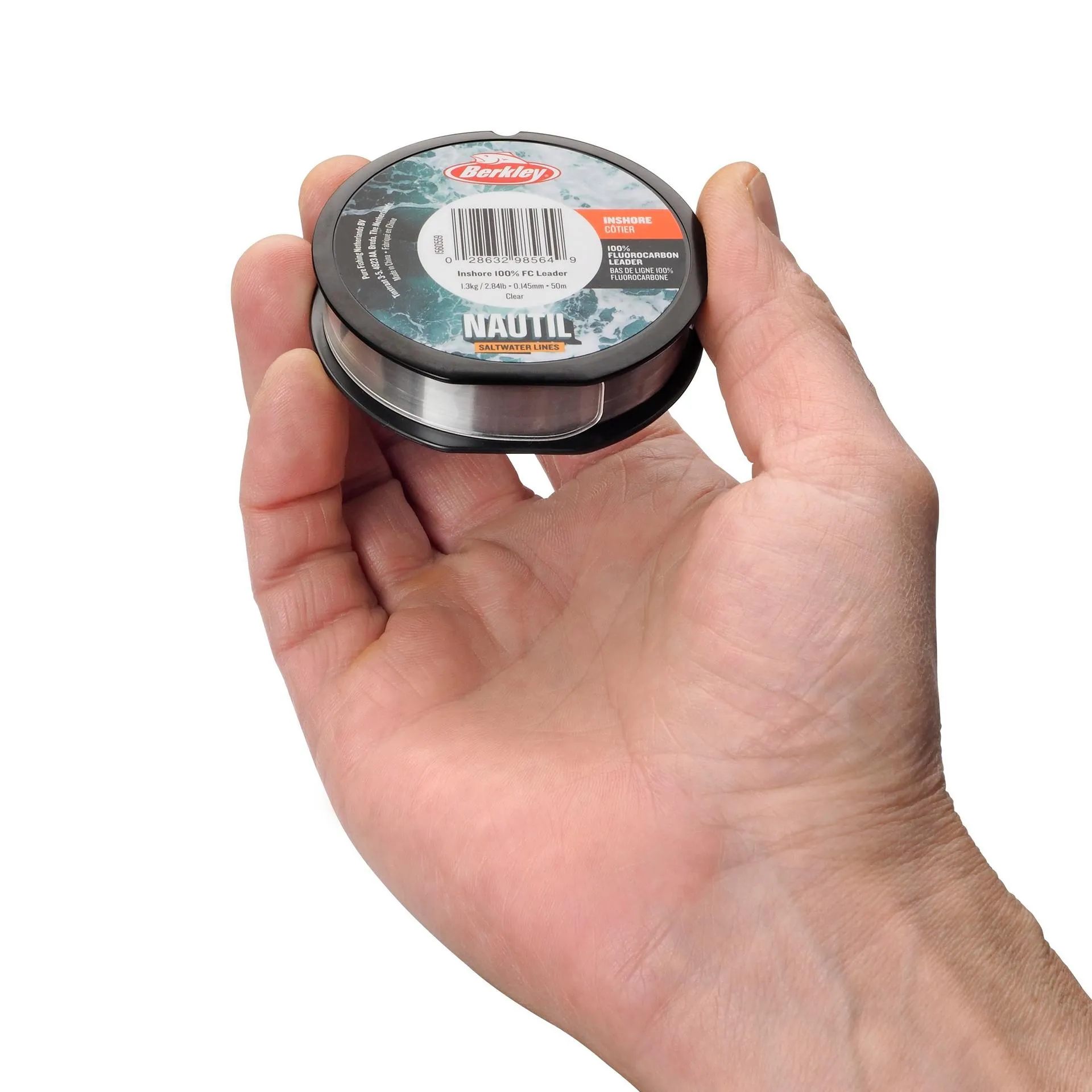 BERKLEY Nautil Inshore Fluorocarbon Clear 0.14mm 50m 1.3kg