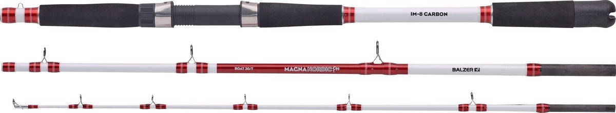 BALZER Magna Nordic Pro Boat 30 Travel 1.95m 3-teilig BALZER Magna Nordic Pro Boat 30 Travel 1.95m 3-teilig