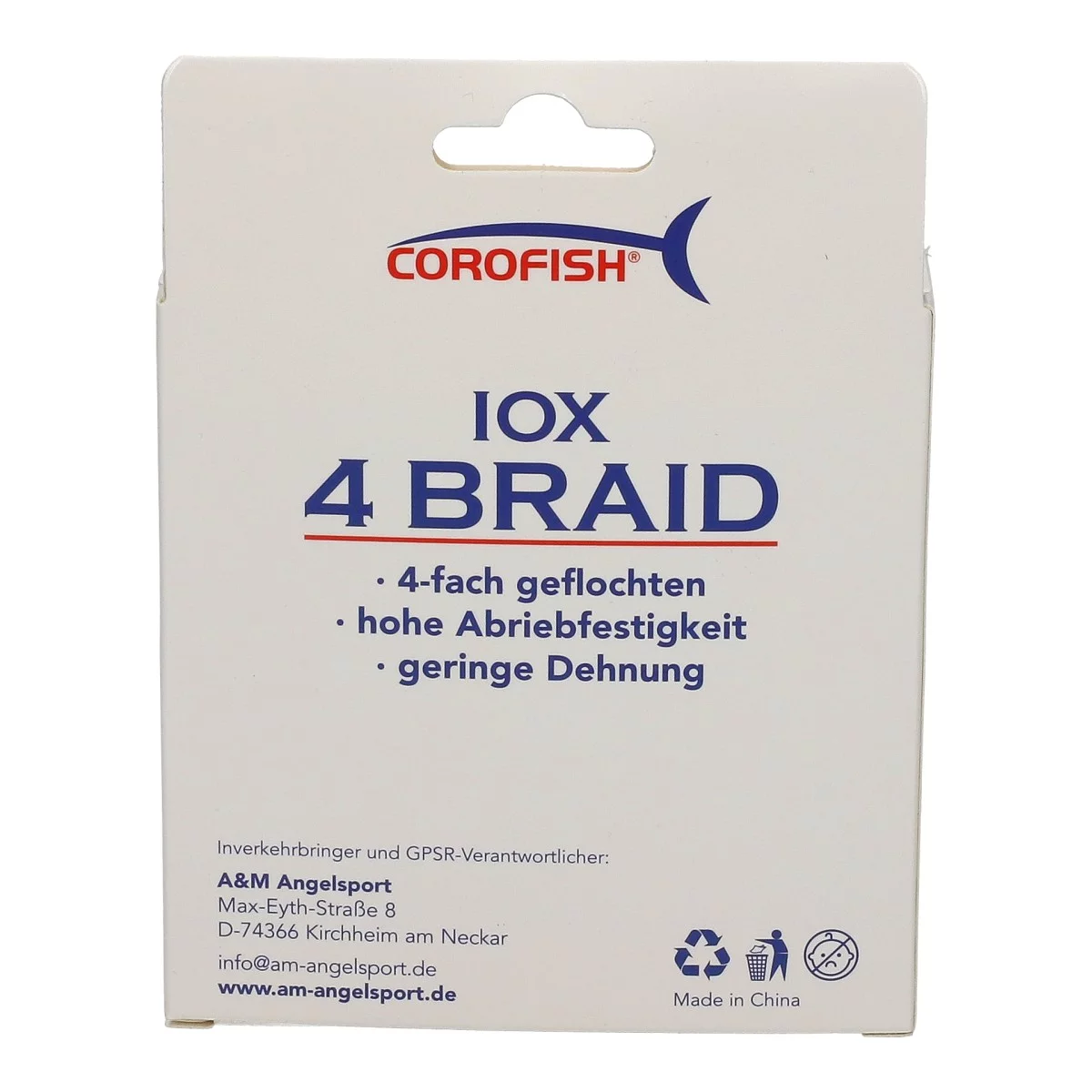 COROFISH IOX 4 Braid 500m geflochtene Schnur alle Durchmesse