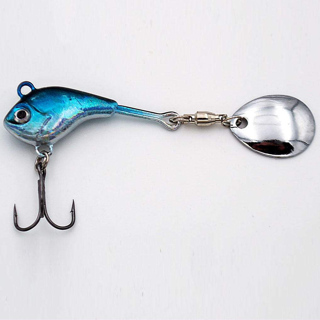 FASJ Blue Silver 13g Fast Action Spinjig Spinner Jigk