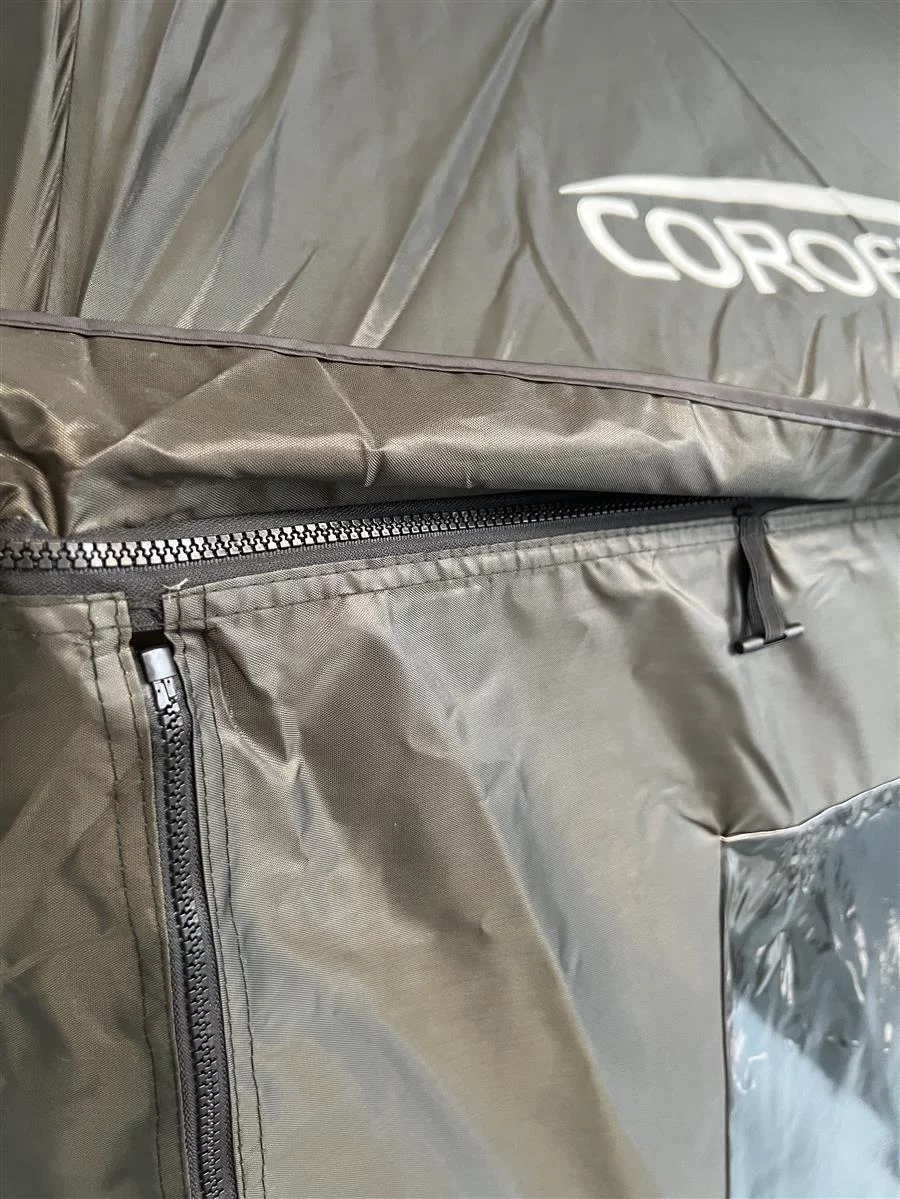 COROFISH Schirmzelt 300cm 210D PU mit Reißverschluss 360° Seitenteil