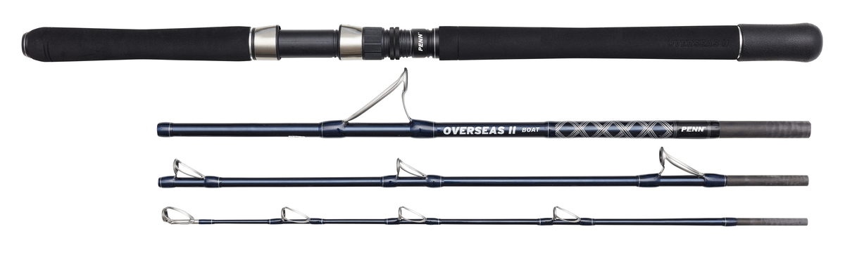 PENN Overseas II Boat Rod 2.10m 30lb 4-Teilig H-F PENN Overseas II Boat Rod 2.10m 30lb 4-Teilig H-F