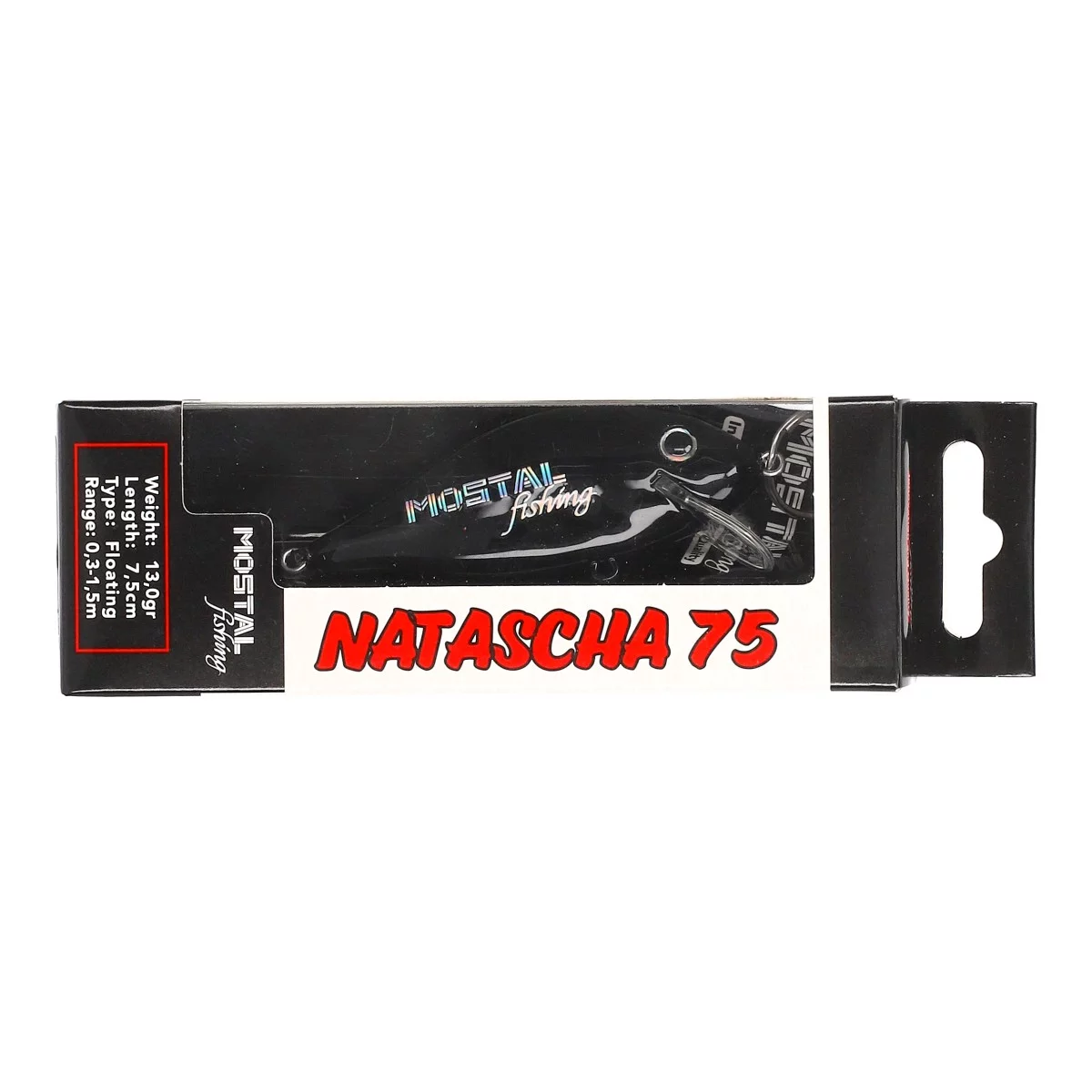 MOSTAL Natascha 75 Black Silver Shining / floating