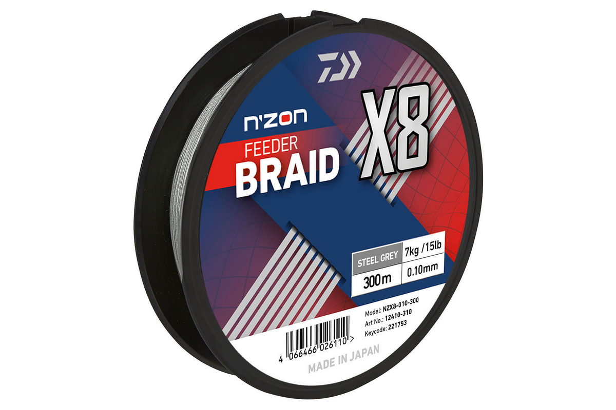 Daiwa N'Zon X8 Braid Geflochtene Schnur